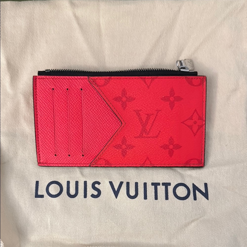 Louis Vuitton Red Card Holder